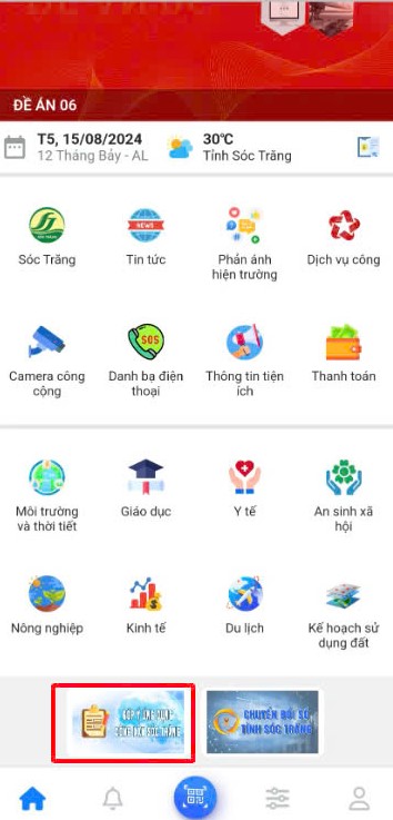 Khảo sát lấy ý kiến người dân về ứng dụng “công dân Sóc Trăng”